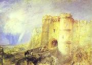 J.M.W. Turner Carisbrook Castle Isle of Wight oil